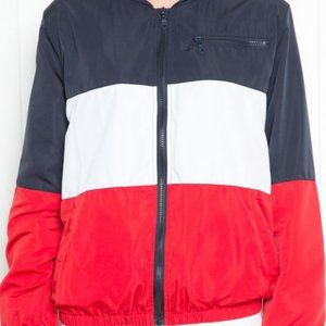 Brandy Melville color block windbreaker